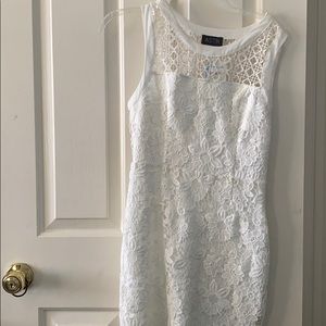 White ASTR dress